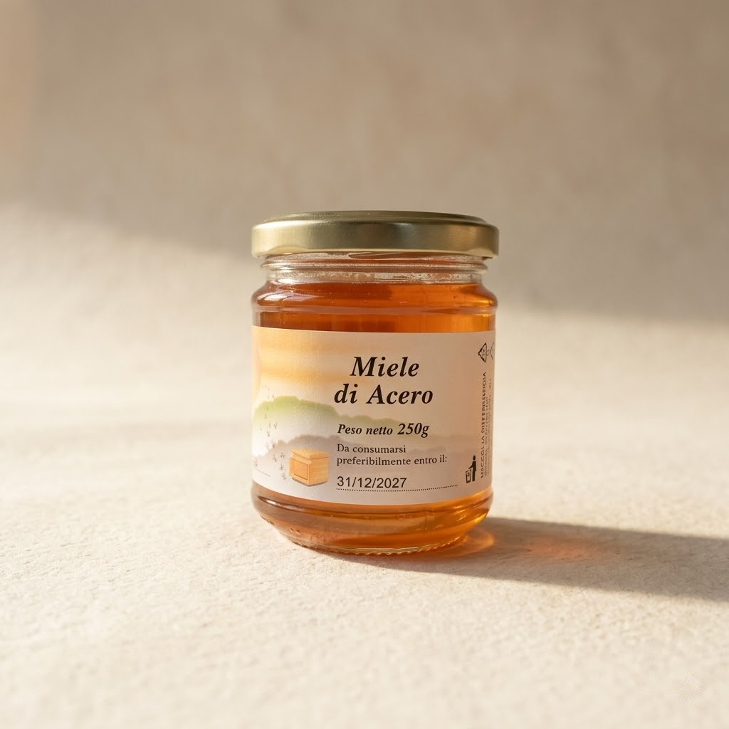 Miele di Acero Lycia Apicoltura 250g