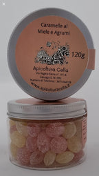 Caramelle al miele e agrumi