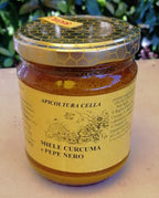 Miele curcuma e pepe nero
