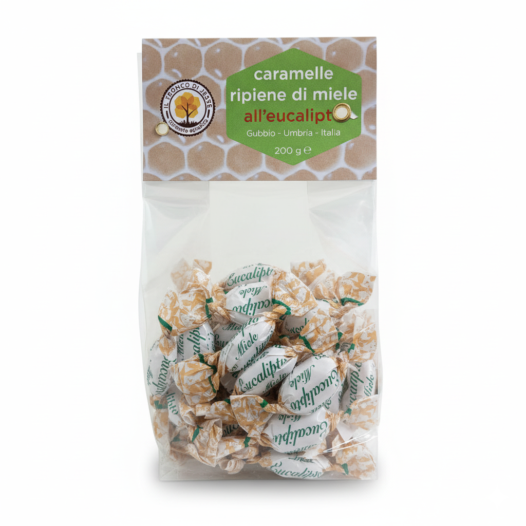 Caramelle all'eucalipto e miele